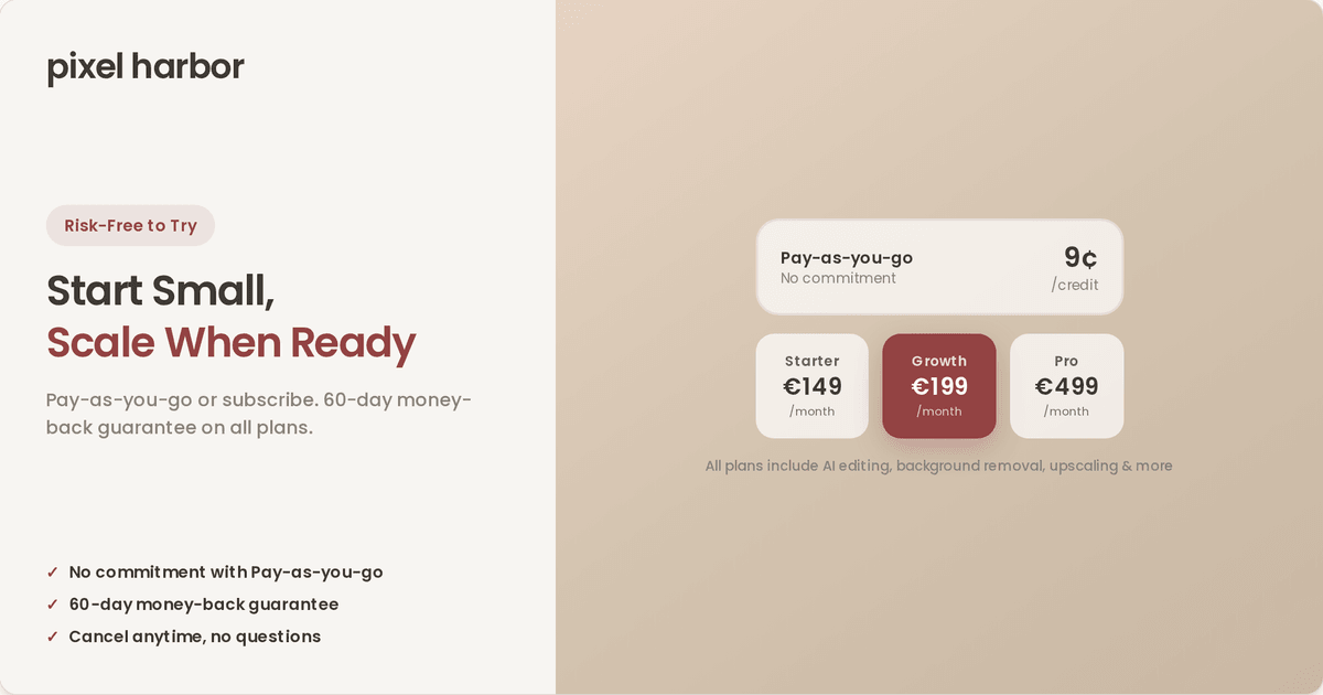 Pricing | Pixel Harbor
